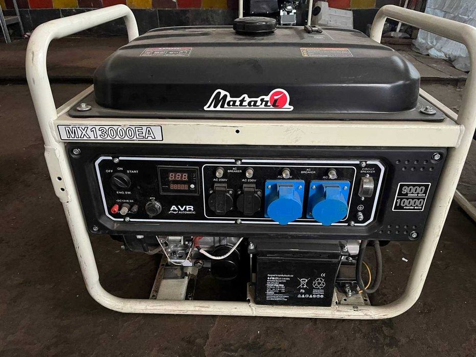 Бензиновий генератор Matari MX13000EA-ATS на 9кВТ