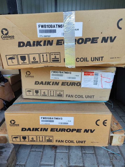 Daikin FWB FCU fancoil FWB07 FWB010 nowy klimatyzator