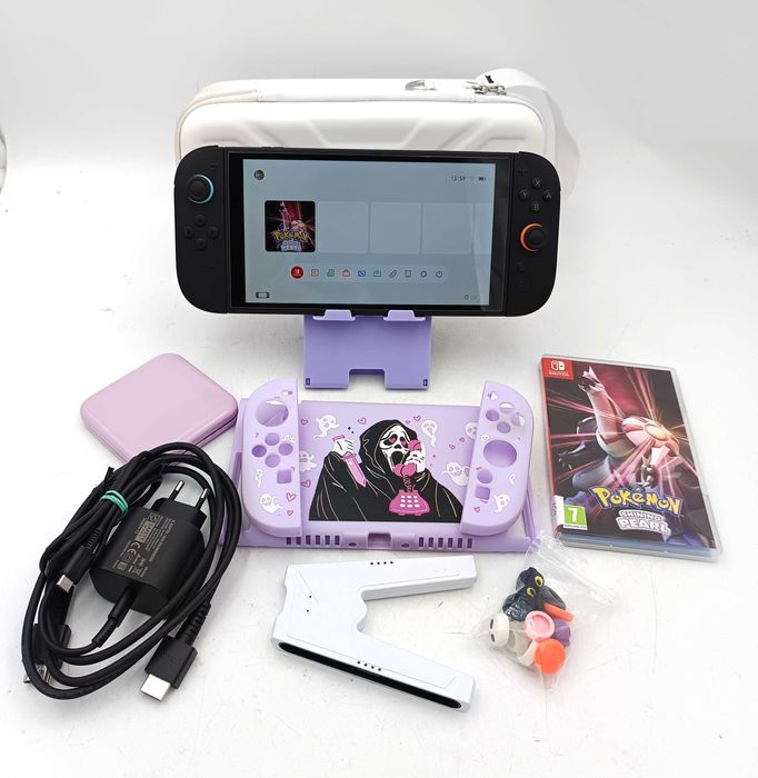 Konsola Nintendo Switch 2 256GB Pokémon Shining Pearl Etui Akcesoria GWARANCJA!