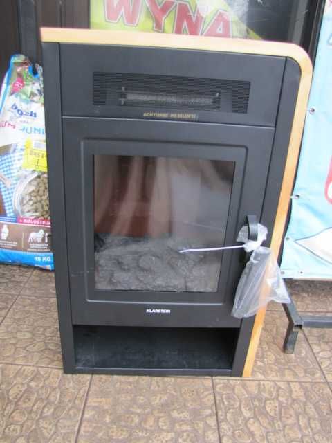 Opala kominek elektryczny Wi-Fi, 950/1900 W termostat timer Klarstein