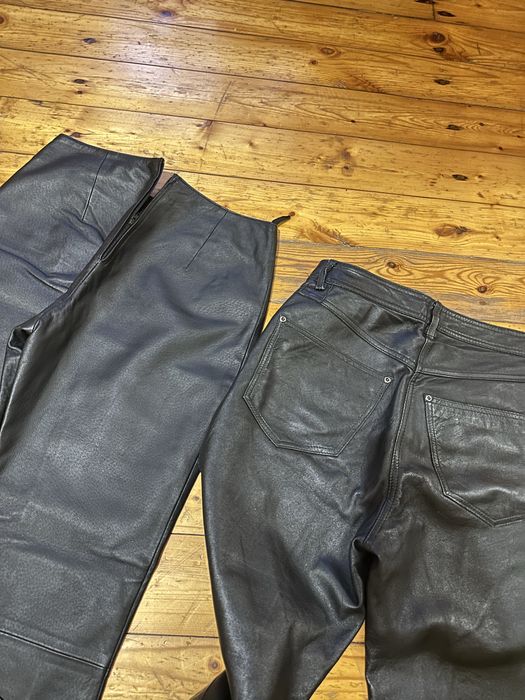 Штаны брюки натуральная кожа