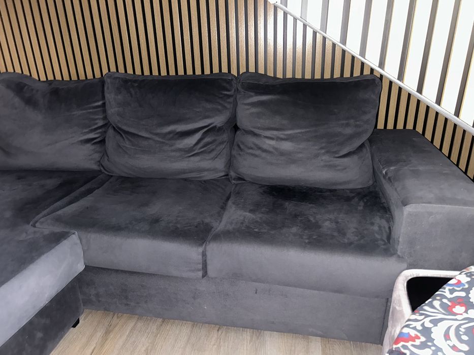 Sofá chaise longue 3 lugares