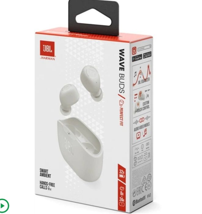 Наушники JBL Wave Buds White