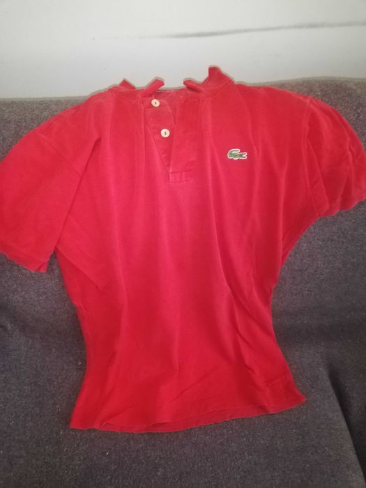 Pólo Lacoste vermelho original