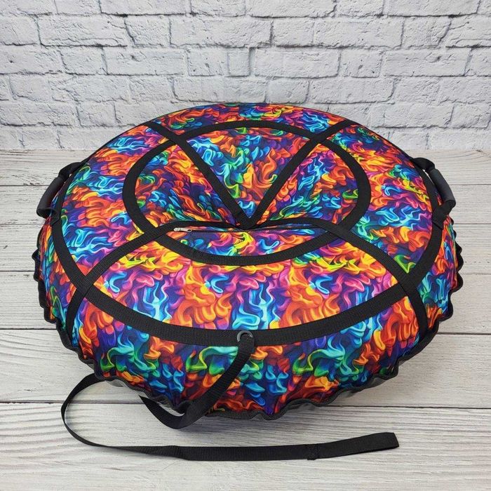 Надувні Санки - Ватрушка 100-120см Тюбінг Тюбинг. Сови 2026