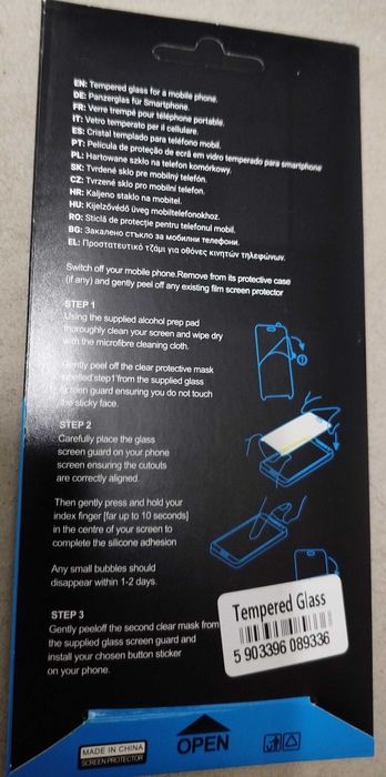 Poco M3 vidro temperado