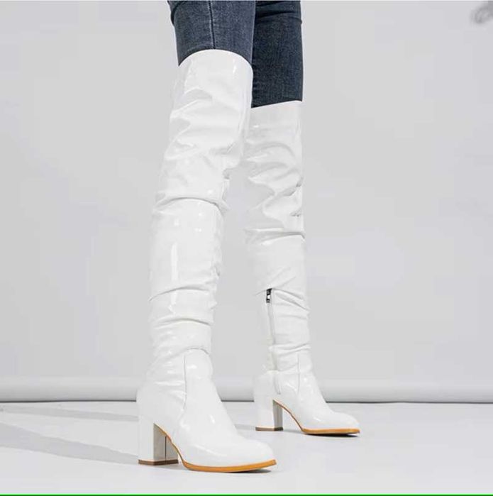 Kozaki za kolano 3 kolory