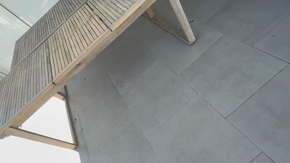 Mesa para jardim extensível 180/240 cm castanho Naterial