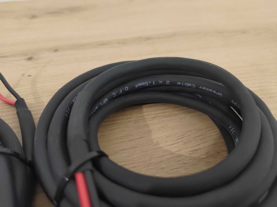 Przewody głośnikowe 2x1,5mm² O.F.C 2x3m