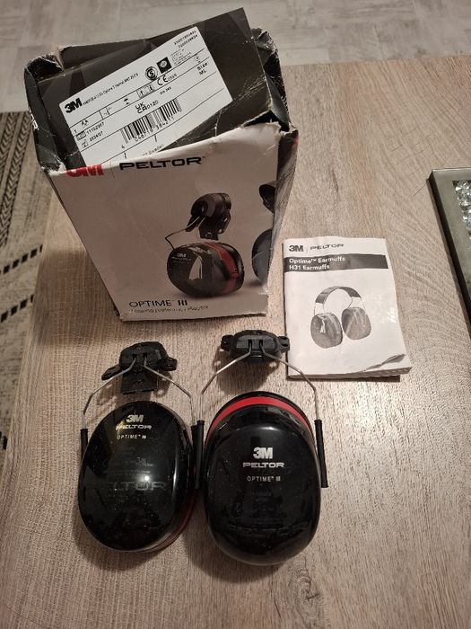 Nauszniki ochronne Peltor 3M Optime III nowe!