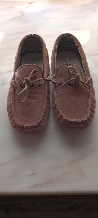 Mocassines cremes criança