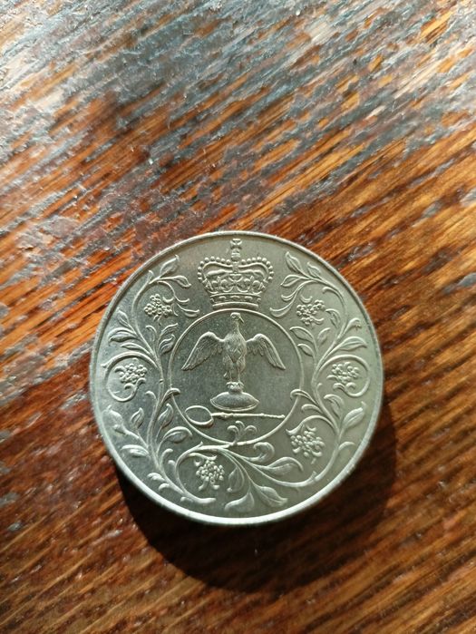 Moneta kolekcjonerska angielska 25 p