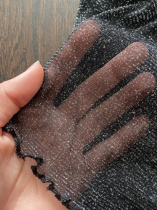 Прозора блискуча блуза/накидка від New Yorker