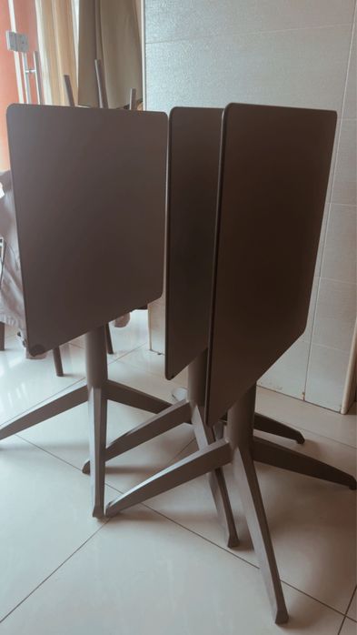 3 mesas 6 cadeiras usadas hotelaria