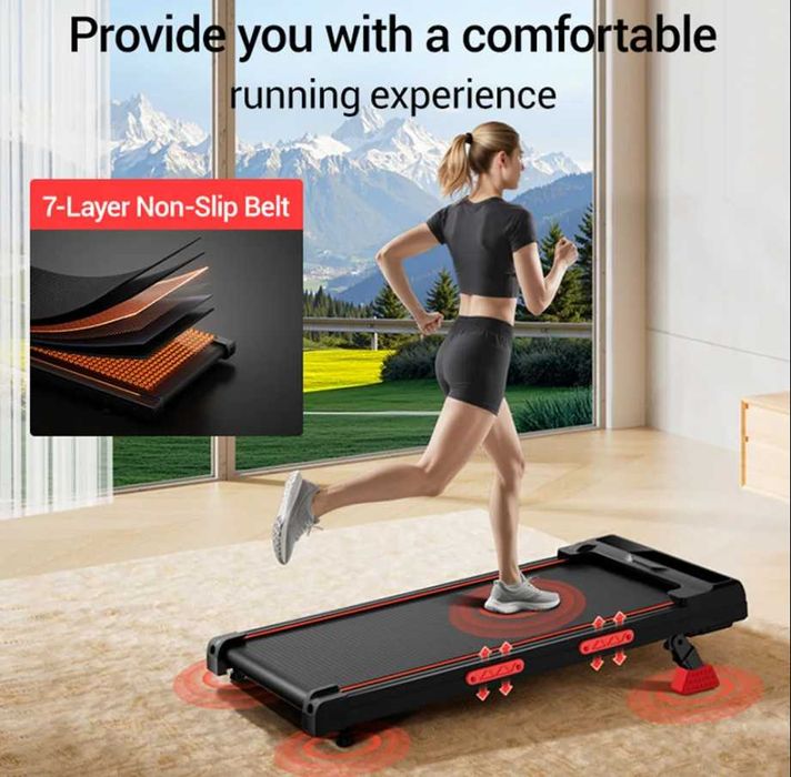 Bieżnia pod biurko ROBORE U18, 16% nachylenie