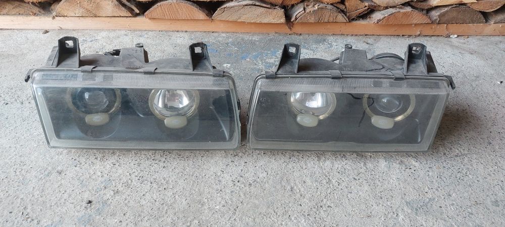 Lampy przednie bmw e36 hella celis