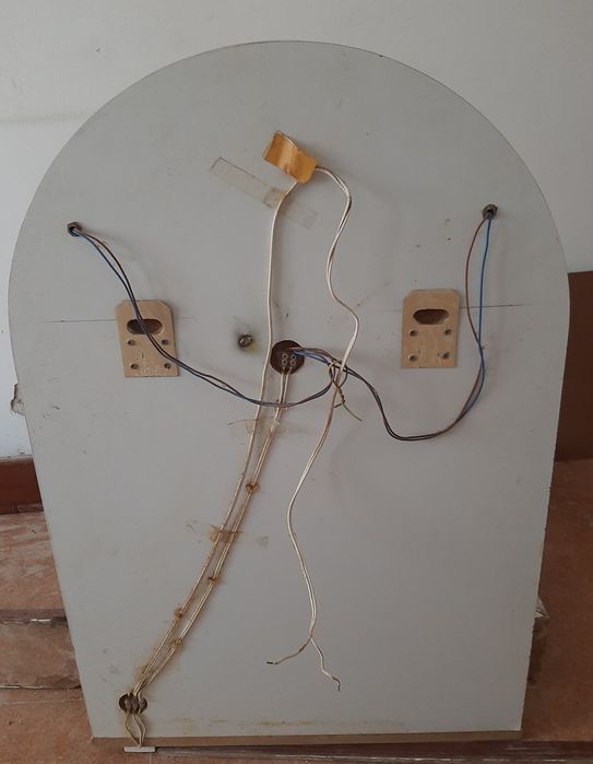 Espelho de wc com dois projectores direccionáveis