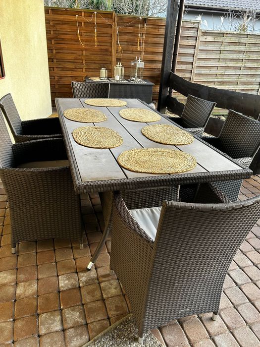 Meble ogrodowe z technoratanu super cena