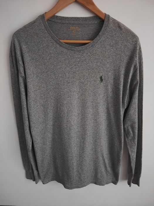 Ralph Lauren bluzka długi rękaw sportowa męska S/M