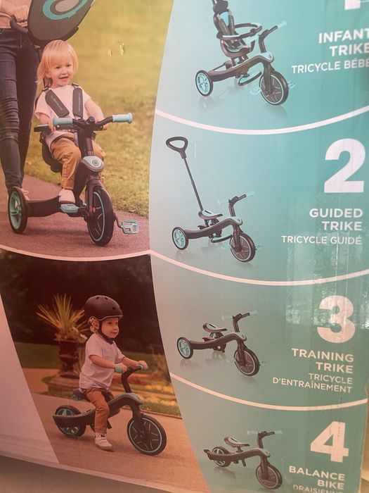 Дитячий велосипед 4 в 1 Globber Explorer Trike