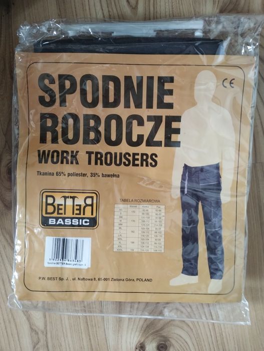 Spodnie Robocze Ochronne BETTER BASSIC