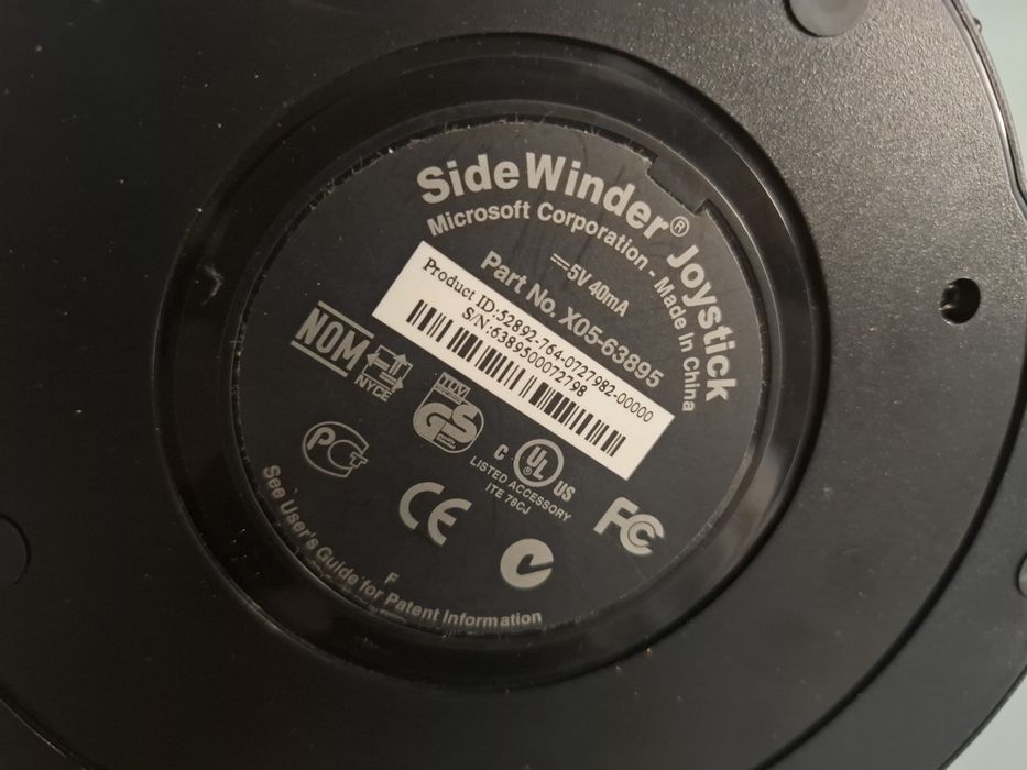 Joystick Microsoft SideWinder