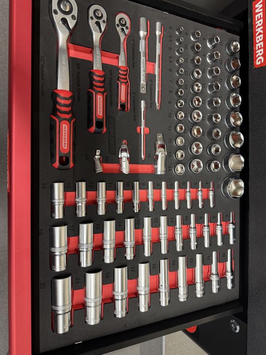 Szafka narzędziowa 259 elementow NOWA