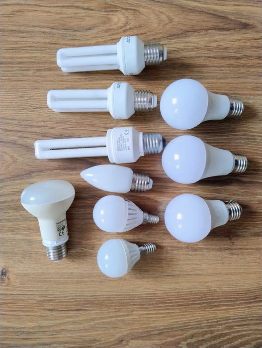 Żarówki LED ledowe i zwykłe