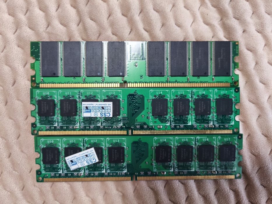 Оперативная пам'ять для ПК Transcend 1G DDR2 800 DIMM 5-5-5

Пам'ять 1
