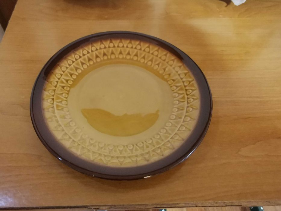 Talerze brązowe Chodzież wzór IRA