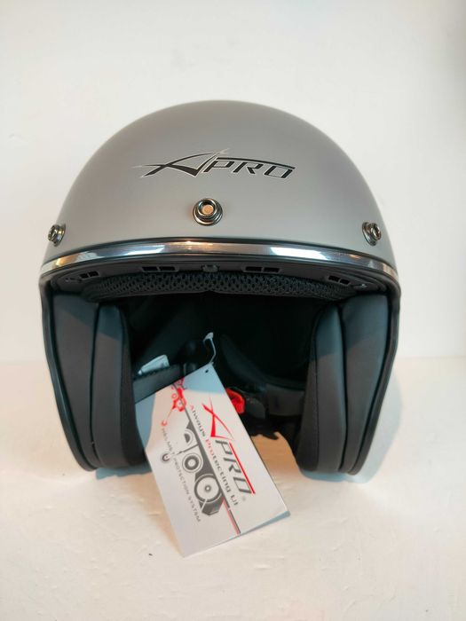 Capacete clássico aberto 3/4 caféracer chopper mota scooter novo