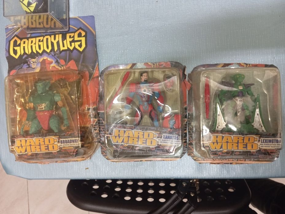 Gargoyles 3 figuras anos 90