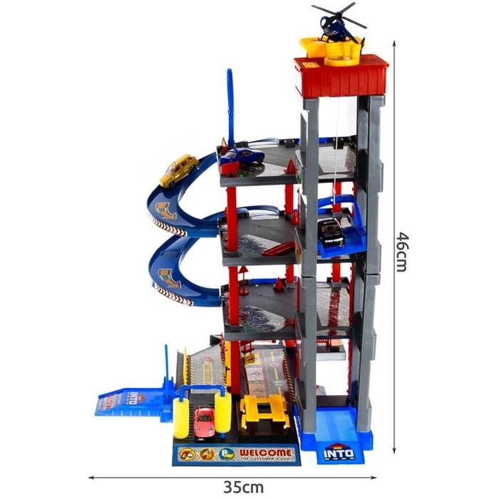 Parking Samochodowy Garaż Wielopoziomowy Winda Myjnia Auta Helikopter