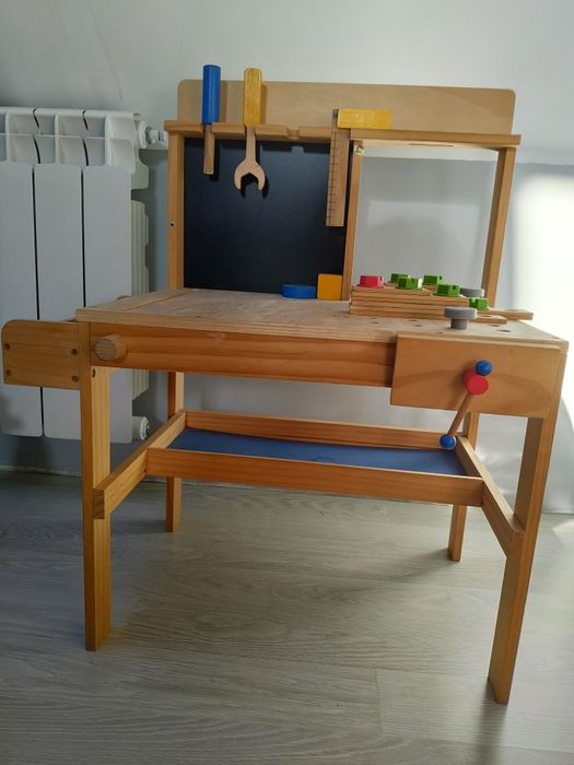 Stolik drewniany narzędziowy