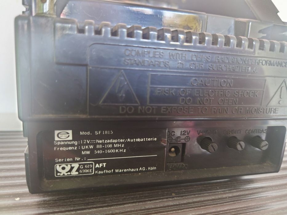 Telewizor Elektronic SF 1815 prl 1989