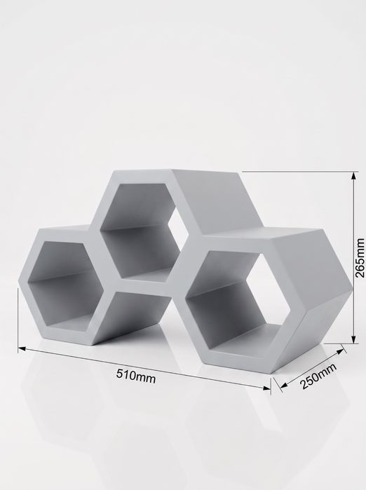 Garrafeira Minimalista em MDF Lacado – Peça Artesanal