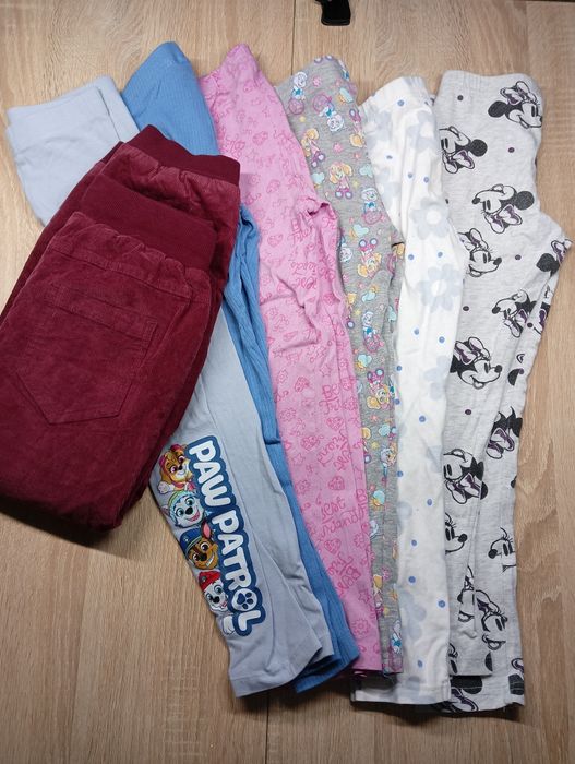 Paka ubrań dziewczynka 104 110