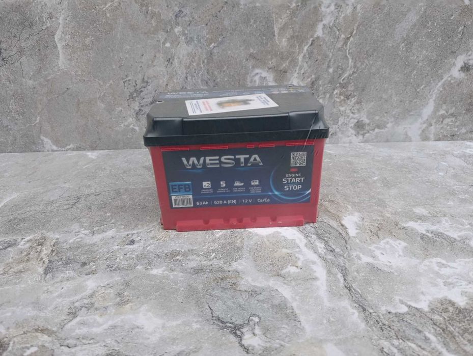 Аккумулятор Westa 63 efb