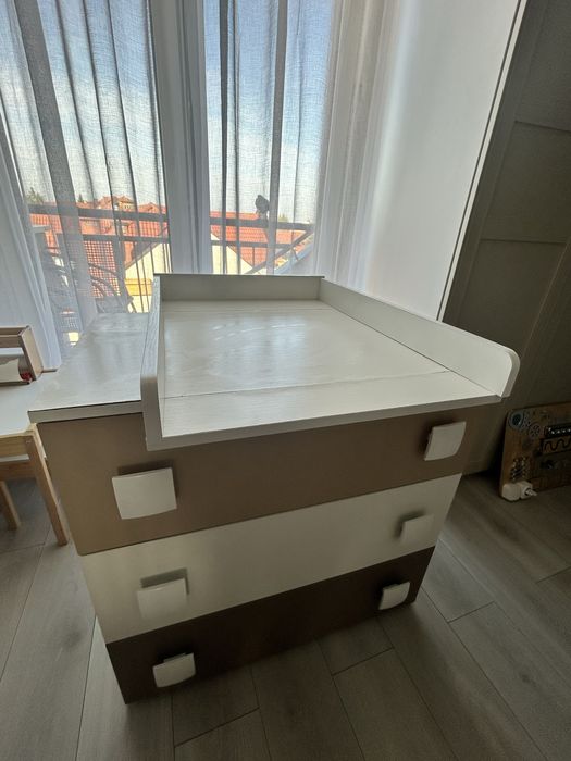Komoda dziecięca z możliwością montażu przewijaka