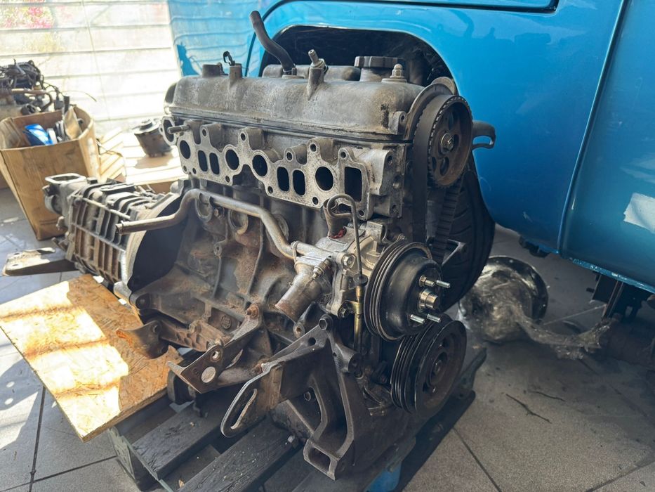 Motor Toyota 4A-C + Transmissão T50