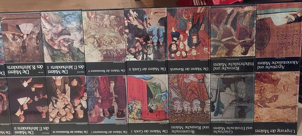 História mundial da Pintura — Weltgeschichte der Malerei (25 Vol.)