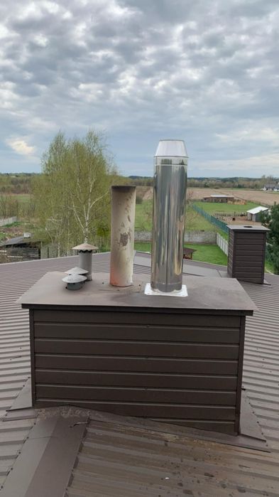 Frezowanie kominów,  montaż wkładów kominowych