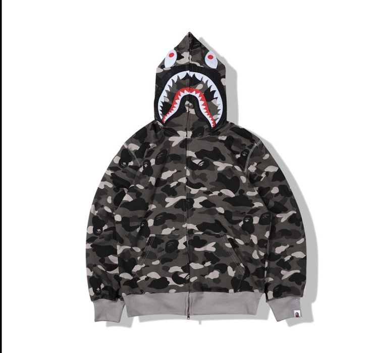 Толстовка на молнии с капюшоном BAPE. Оригінал