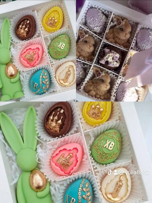 Шоколадні квіти з бельгійського шоколаду преміум якості.