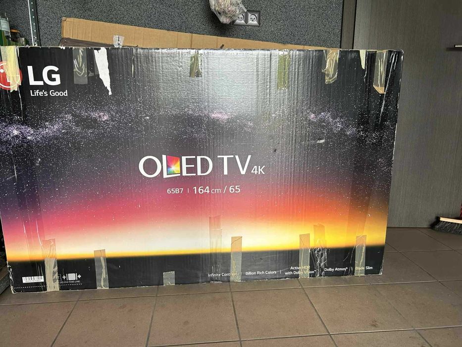 uszkodzony telewizor oled LG 65