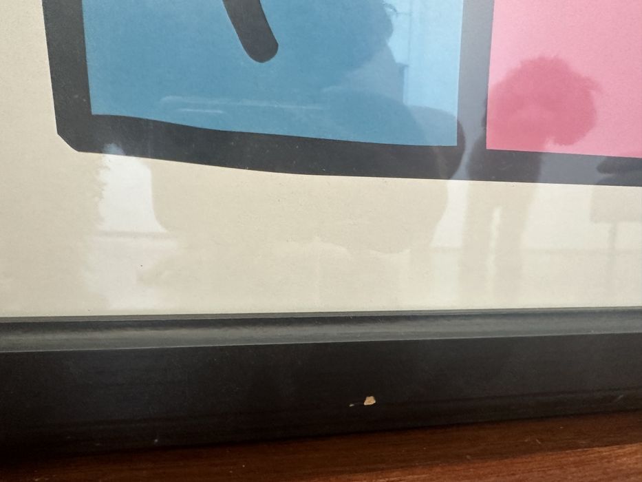 Dwa duże plakaty KEITH HARING w antyramie