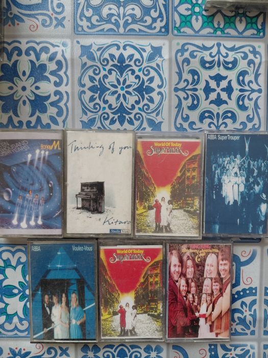 Аудіо касети с записами гуртаModern talking