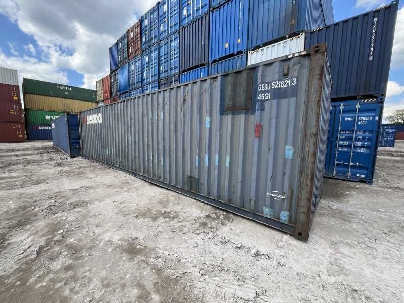 Kontener morski magazynowy 40 DC lub HC | 12m | Dostępne od ręki! |