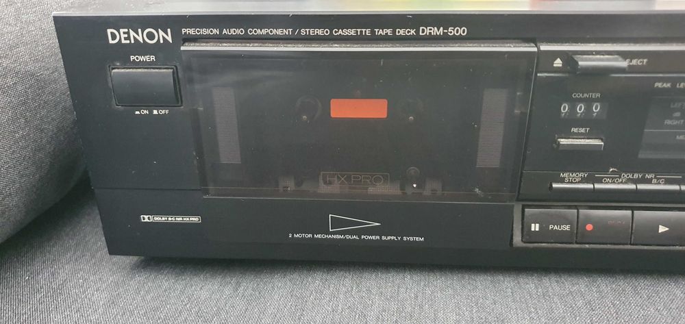 Leitor de Cassetes Denon