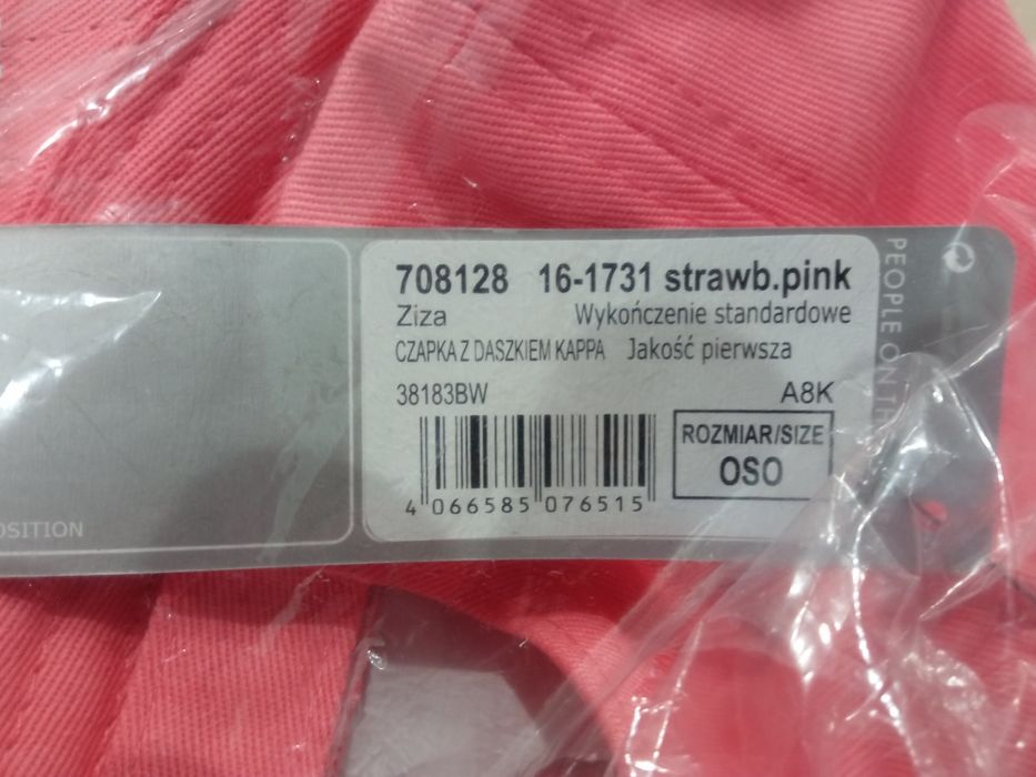 Nowa czapka Kappa z daszkiem Oryginalna Firmowa wiosna lato jesień